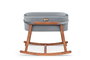 Hanah Home Cuna Hier - Gris y Roble